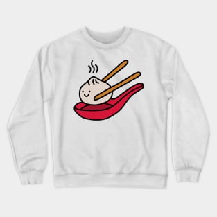 soup spoon v. 3 | chibi soup dumpling Crewneck Sweatshirt